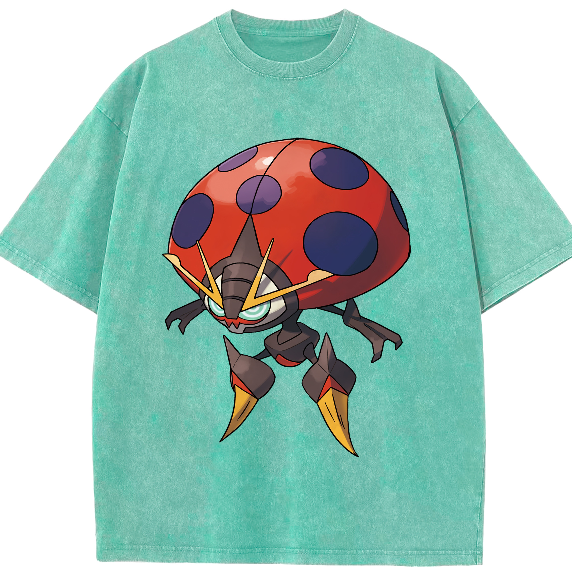 （画像用） ポケットモンスター Pokémon 綿100% ヴィンテージ風 半袖Tシャツ（フロントプリント）